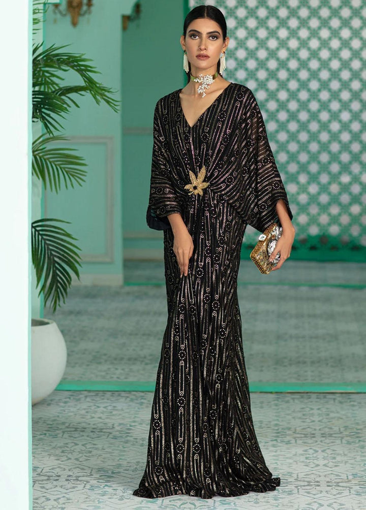 Vanya Pret Luxury Chiffon Kaftan VY21EM WE-18