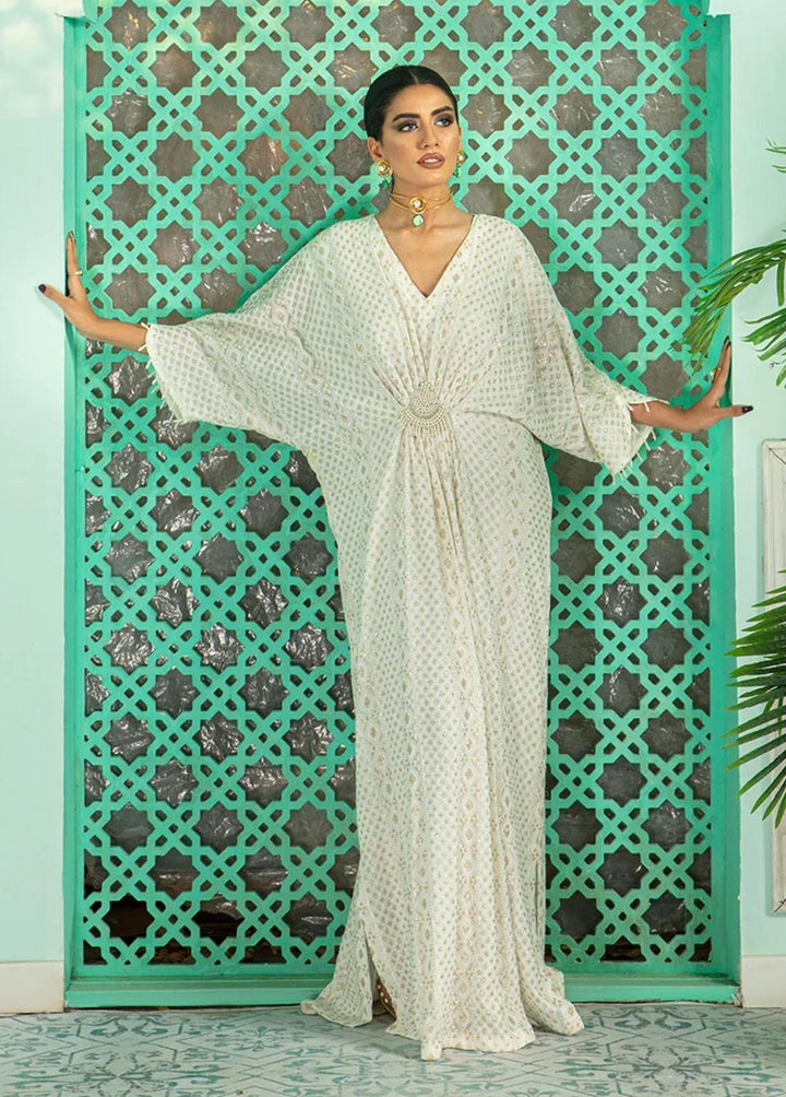 Vanya Pret Luxury Chiffon Kaftan VY21EM WE-19