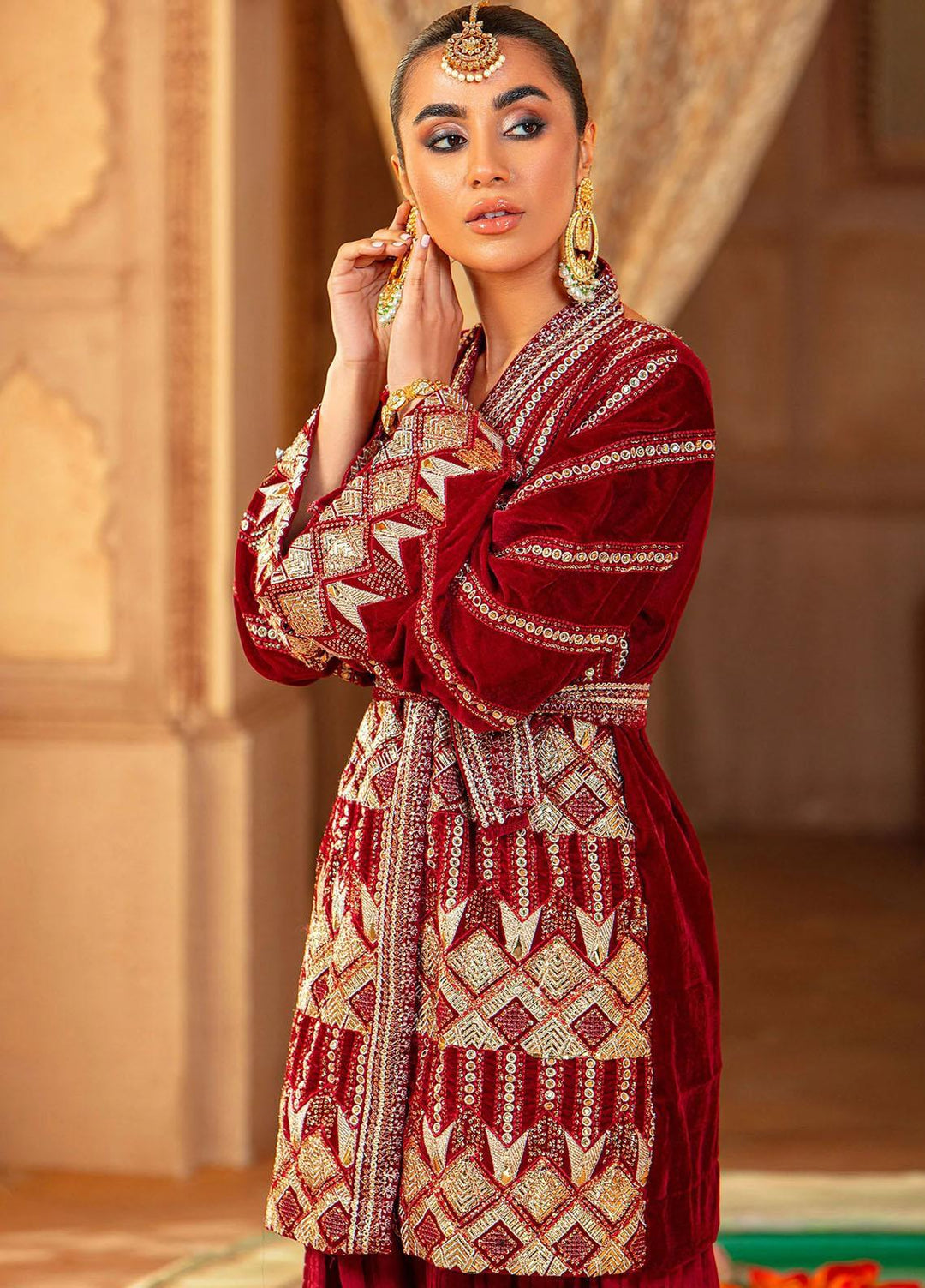 Vanya Pret  Velvet 2 Piece Dress VY21VM-2 KV-21