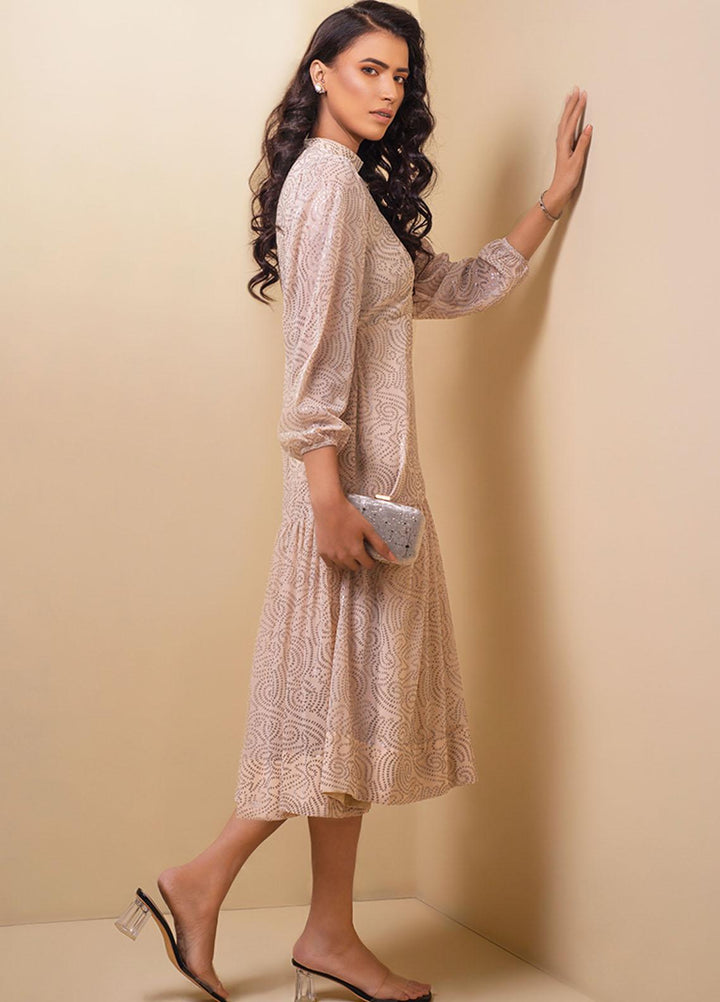 Velour Pret Western Chiffon 1 Piece Dress VGS 2206