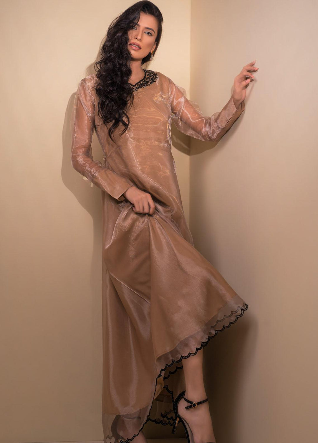 Velour Pret Western Organza 1 Piece Dress VGS 2225