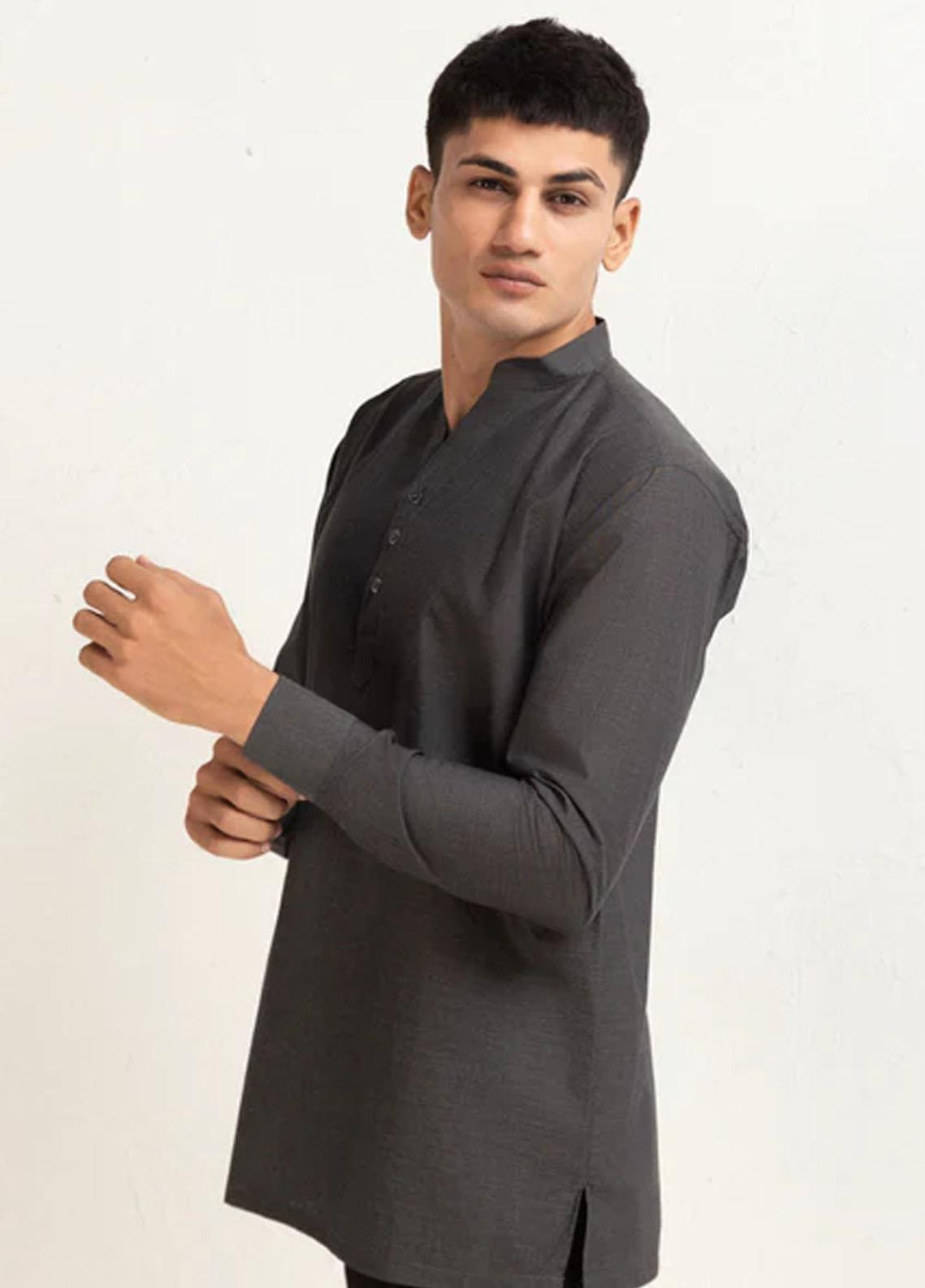 Venzyl Chambray Casual Shirt for Men -  MS23206-GRY