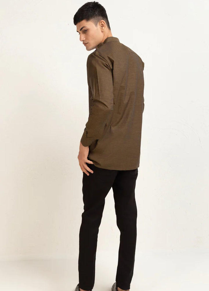 Venzyl Chambray Casual Men Shirt -  MS23206-RUS