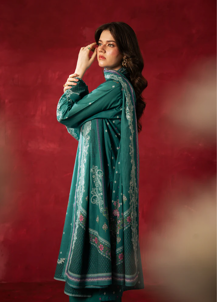 Zoe by Zeen RTW Printed Lawn 3 Piece Suit ZN26UZL WFM36607 - Casual Collection