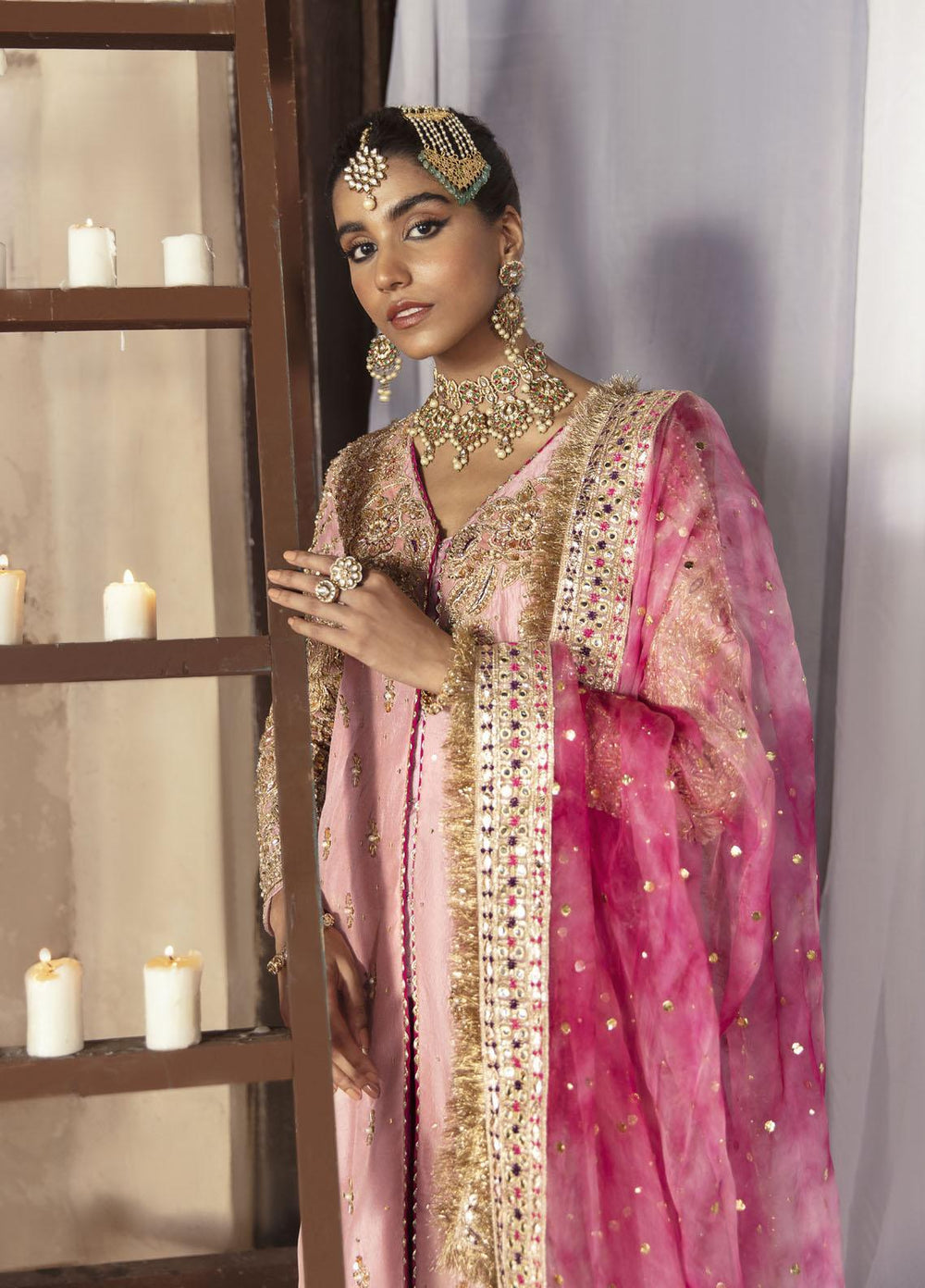 Maria Osama Khan Luxury Pret  Raw Silk 3 Piece MOK22VR Parisa 010