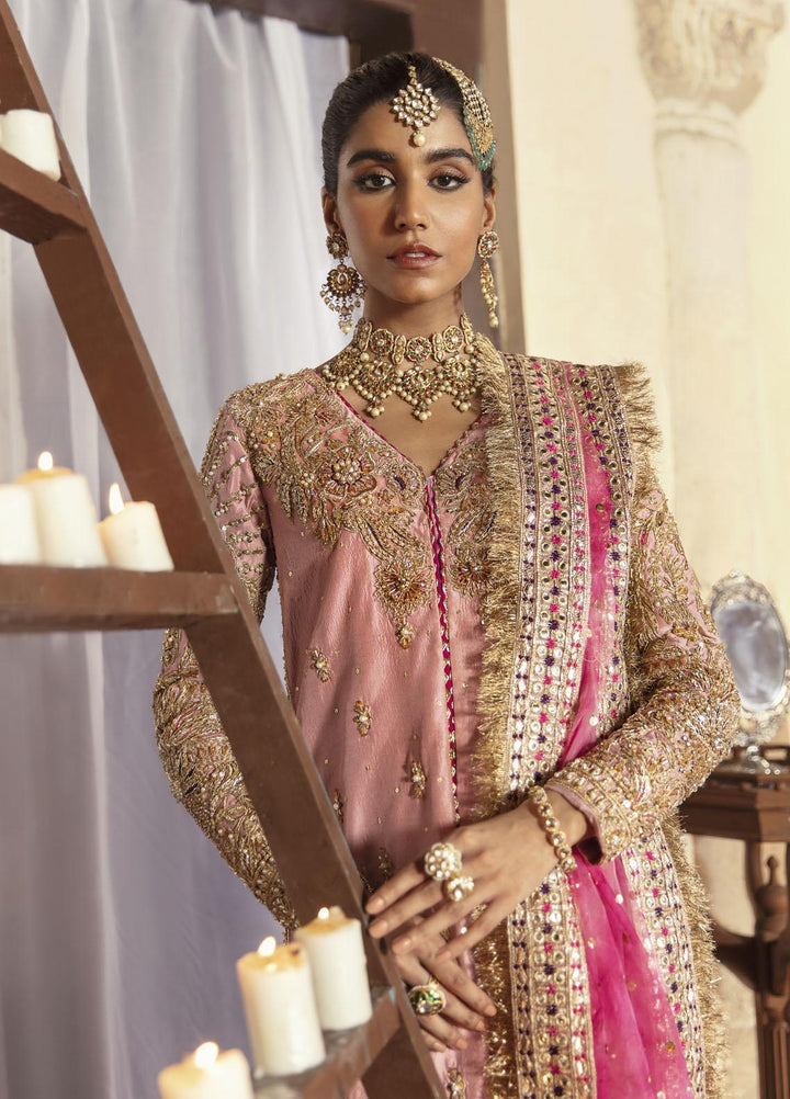 Maria Osama Khan Luxury Pret  Raw Silk 3 Piece MOK22VR Parisa 010