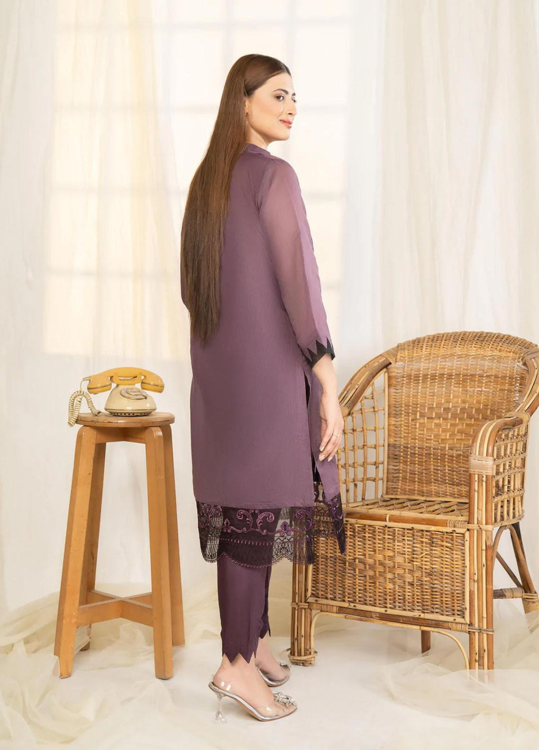 Noorangi Luxury Pret  Cotton Silk 2 Piece Suit NR22VF DIA