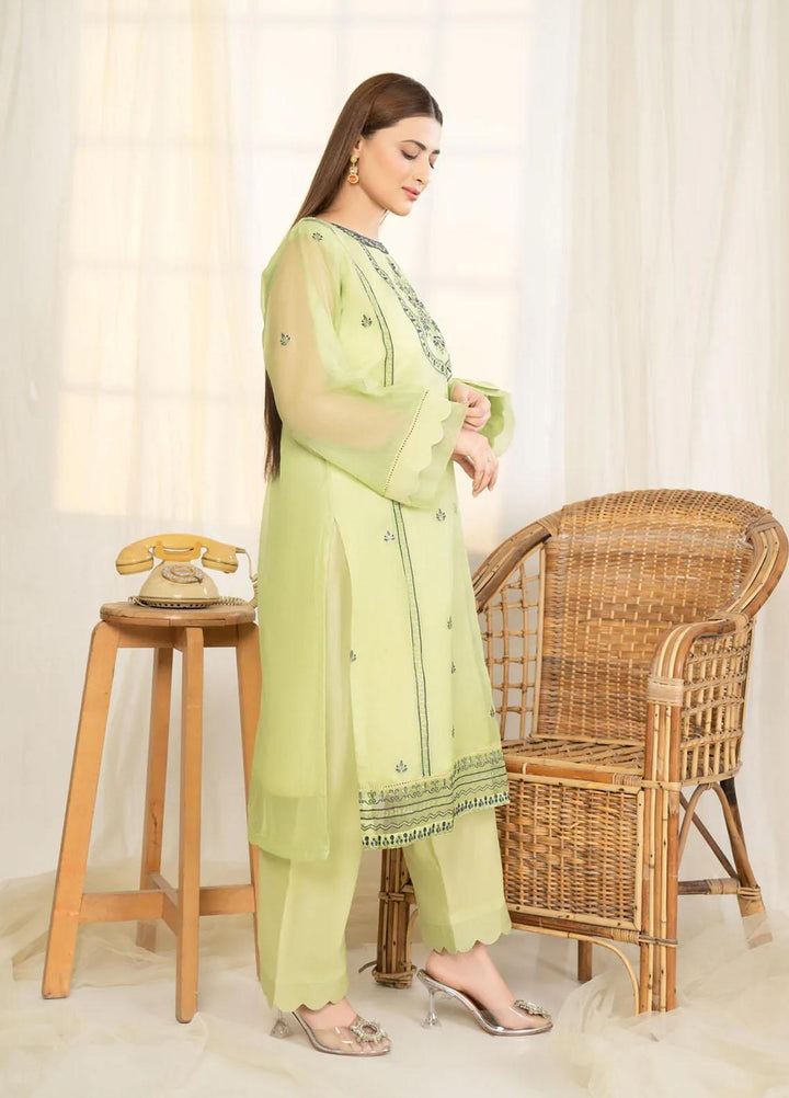 Noorangi Luxury Pret  Khaadi Net 2 Piece Suit NR22VF Pistachio