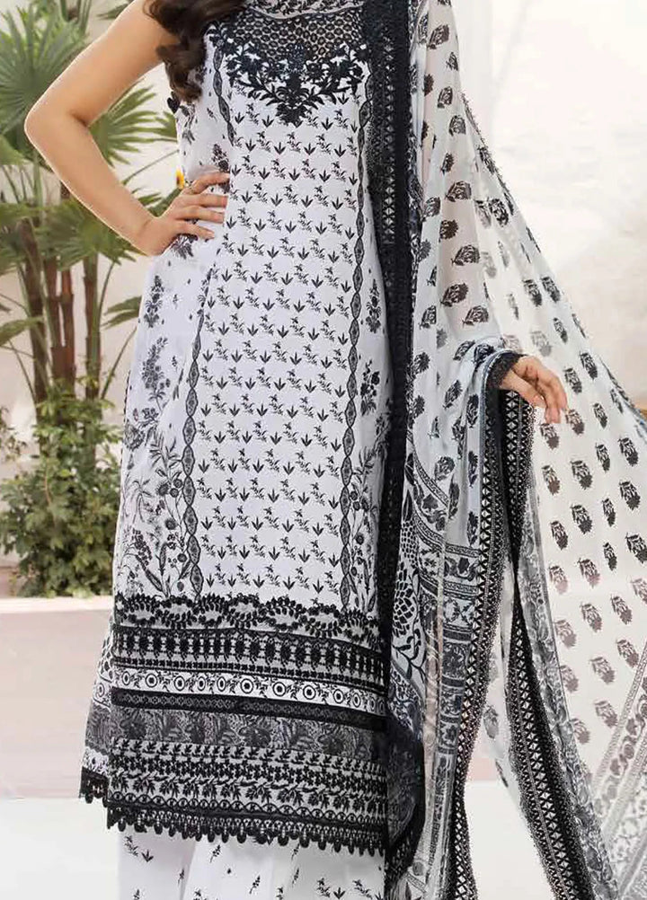 Vital by Sobia Nazir Embroidered Lawn Suit Unstitched 3 Piece SN25VL D-10 A - Summer Collection