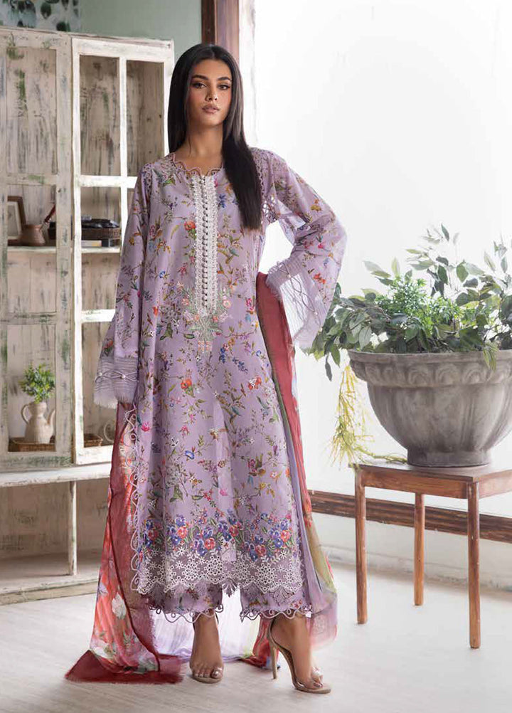 Vital by Sobia Nazir Embroidered Lawn Suits Unstitched 3 Piece SN25VL2 D-03 B - Summer Collection