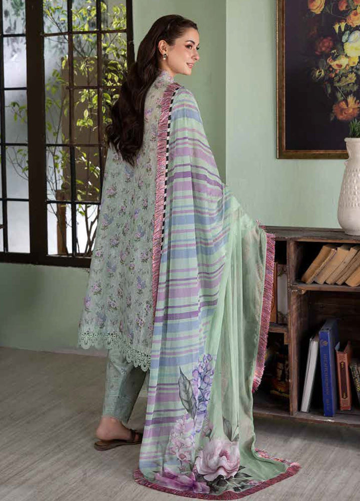 Vital by Sobia Nazir Embroidered Lawn Suits Unstitched 3 Piece SN25VL2 D-04 B - Summer Collection