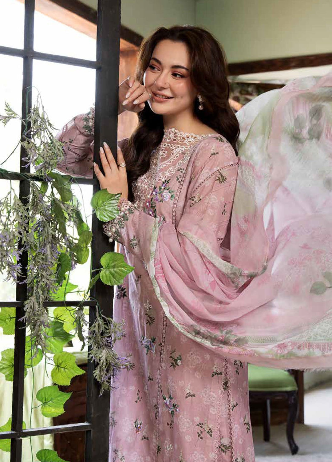 Vital by Sobia Nazir Embroidered Lawn Suits Unstitched 3 Piece SN25VL2 D-07 B - Summer Collection