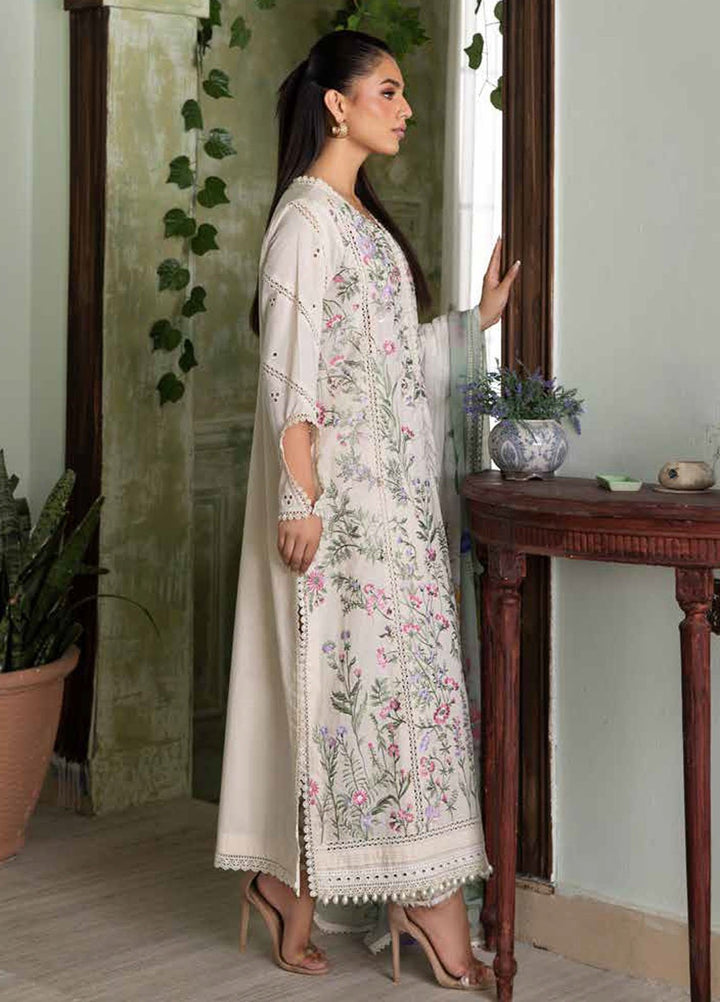 Vital by Sobia Nazir Embroidered Lawn Suits Unstitched 3 Piece SN25VL2 D-09 A - Summer Collection