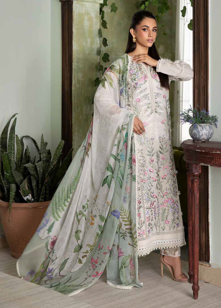 Vital by Sobia Nazir Embroidered Lawn Suits Unstitched 3 Piece SN25VL2 D-09 A - Summer Collection
