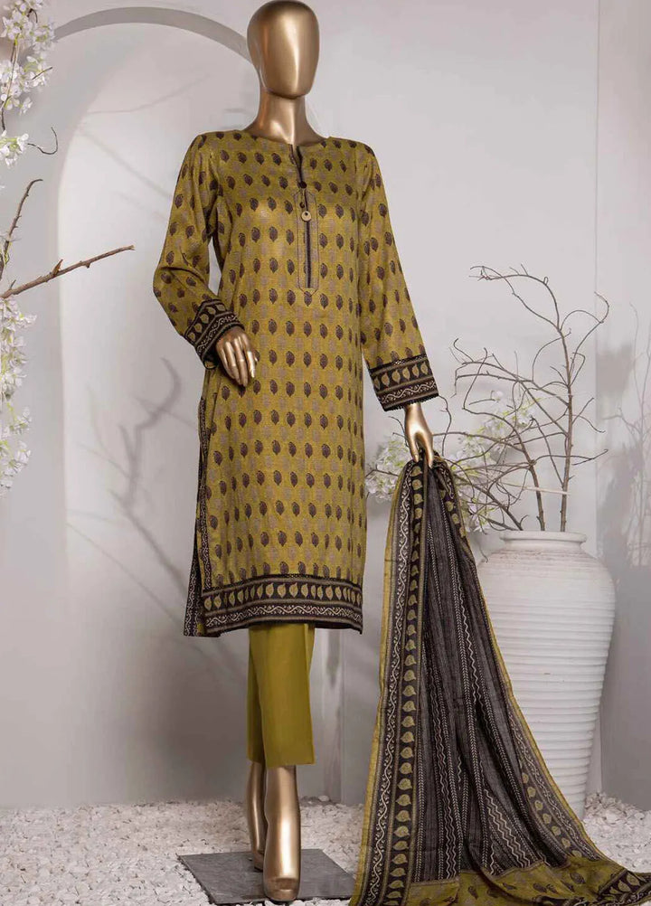 Vital prints By Hz Textiles Printed Cotton Suit Unstitched 3 Piece HZ24VP VP-148 - Summer Collection
