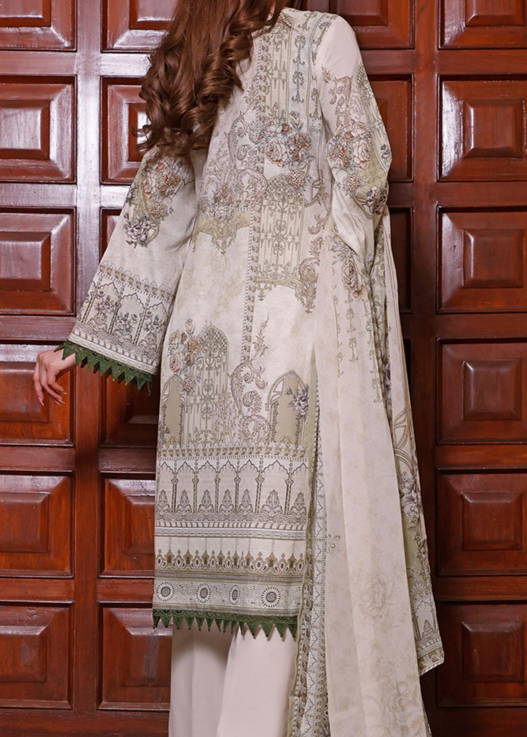 Hina Umer By VS Textiles Embroidered Lawn Suits Unstitched 3 Piece VS22HU 07 - Summer Collection