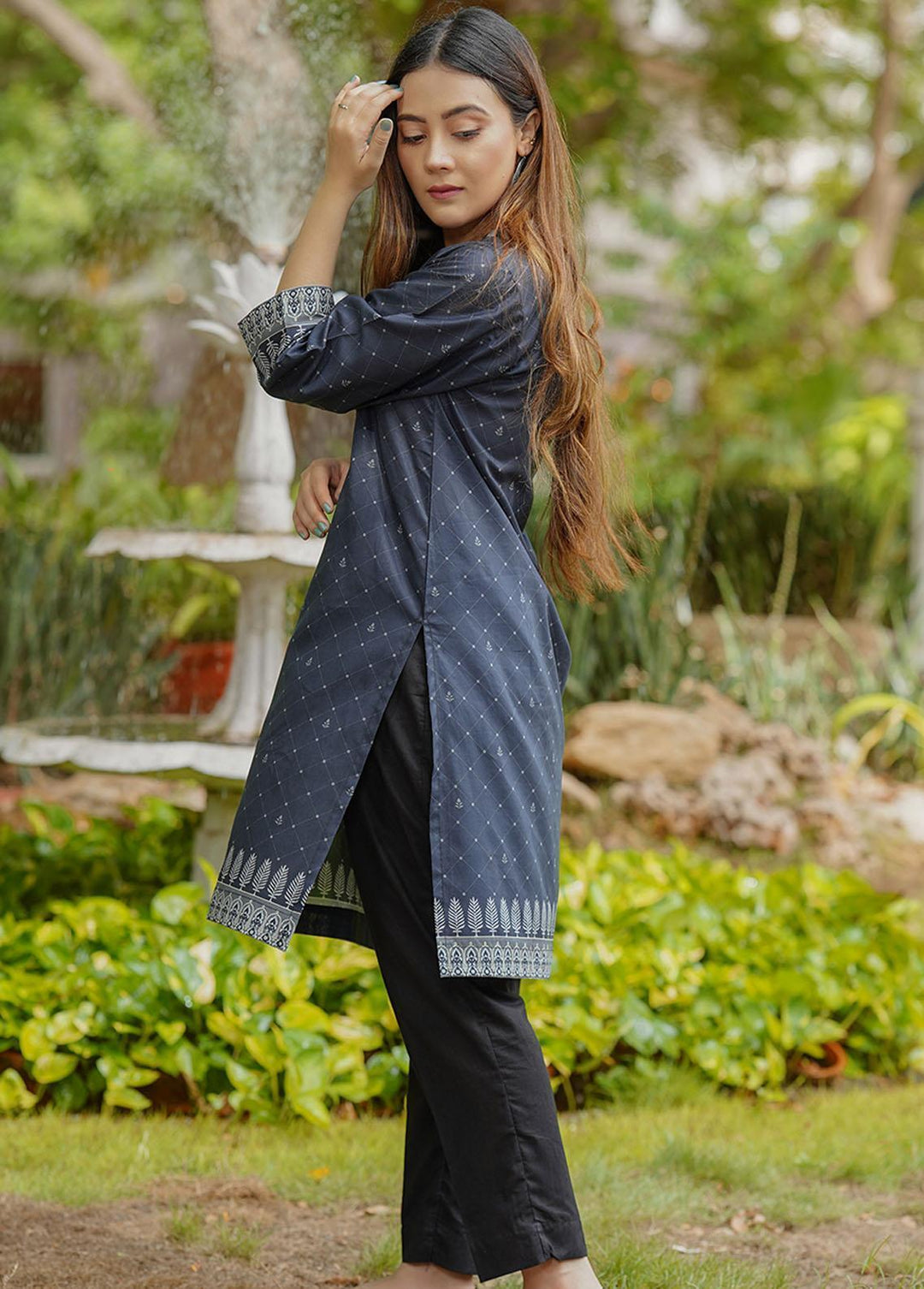 Waniya Pret Printed Lawn 2 Piece BW-002