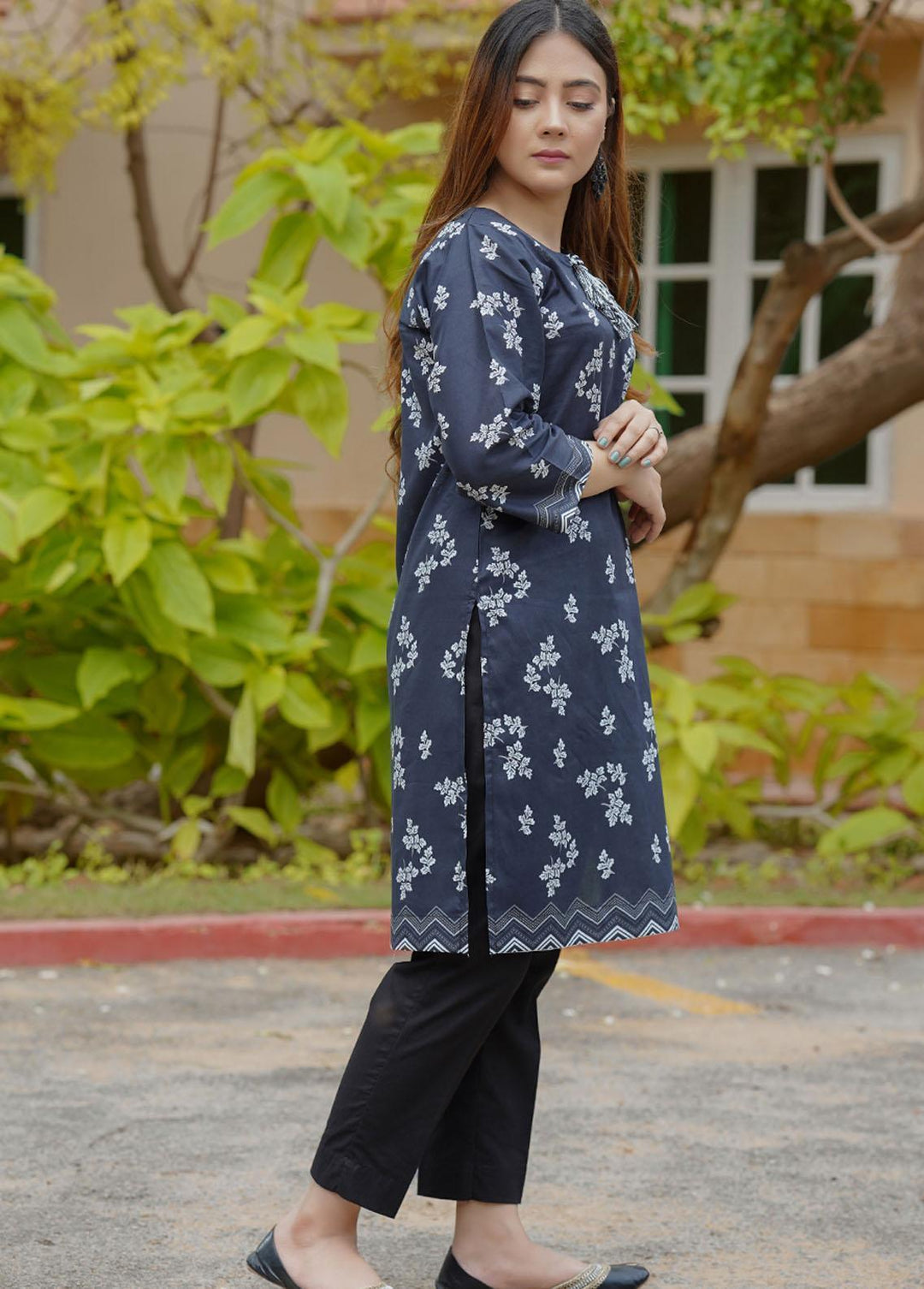 Waniya Pret Printed Lawn 2 Piece BW-003