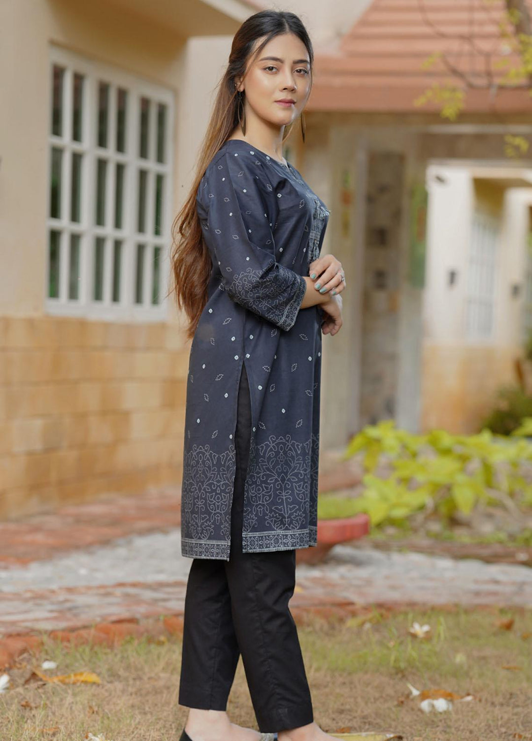 Waniya Pret Printed Lawn 2 Piece BW-004