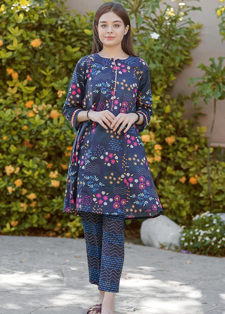 Waniya Pret Printed Lawn 2 Piece WN23RW WKA20-92 ARTZY BLOOM