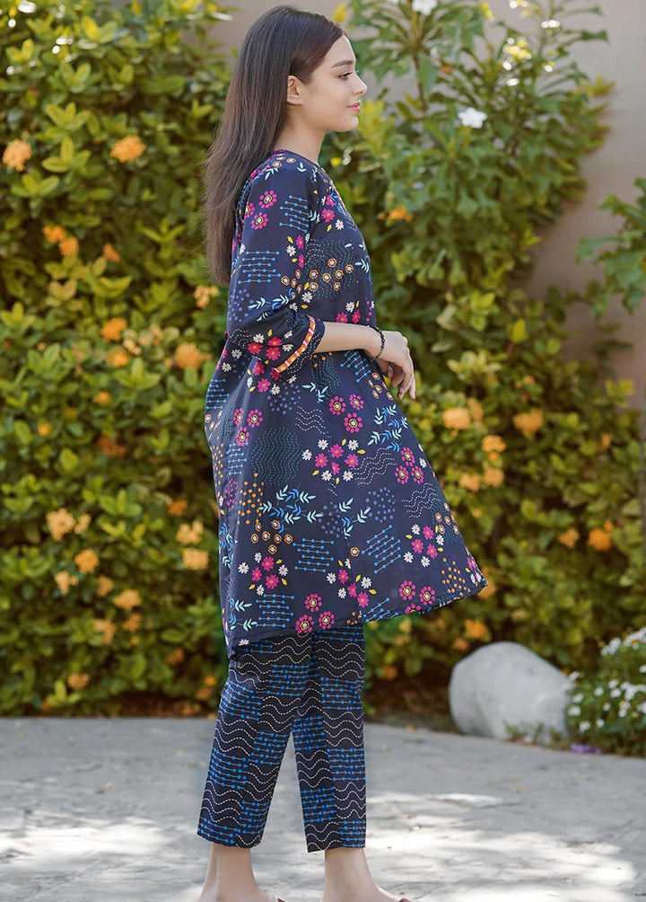 Waniya Pret Printed Lawn 2 Piece WN23RW WKA20-92 ARTZY BLOOM
