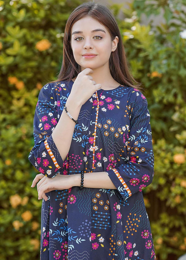 Waniya Pret Printed Lawn 2 Piece WN23RW WKA20-92 ARTZY BLOOM