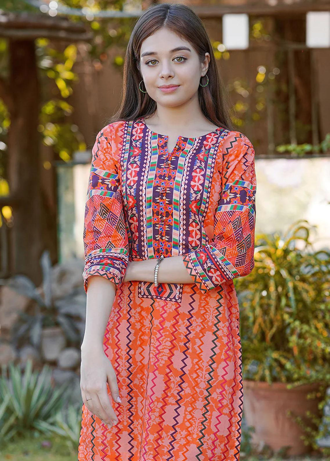 Waniya Pret Printed Lawn 2 Piece WN23RW WKA20-93 NISA