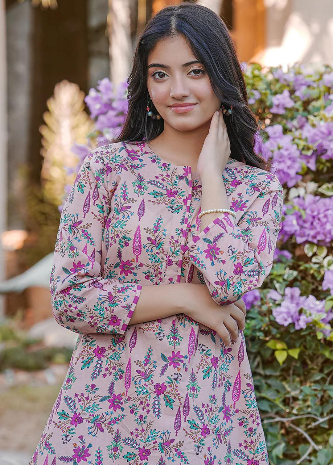 Waniya Pret Printed Lawn 2 Piece WN23RW WKA20-95 JARDIN