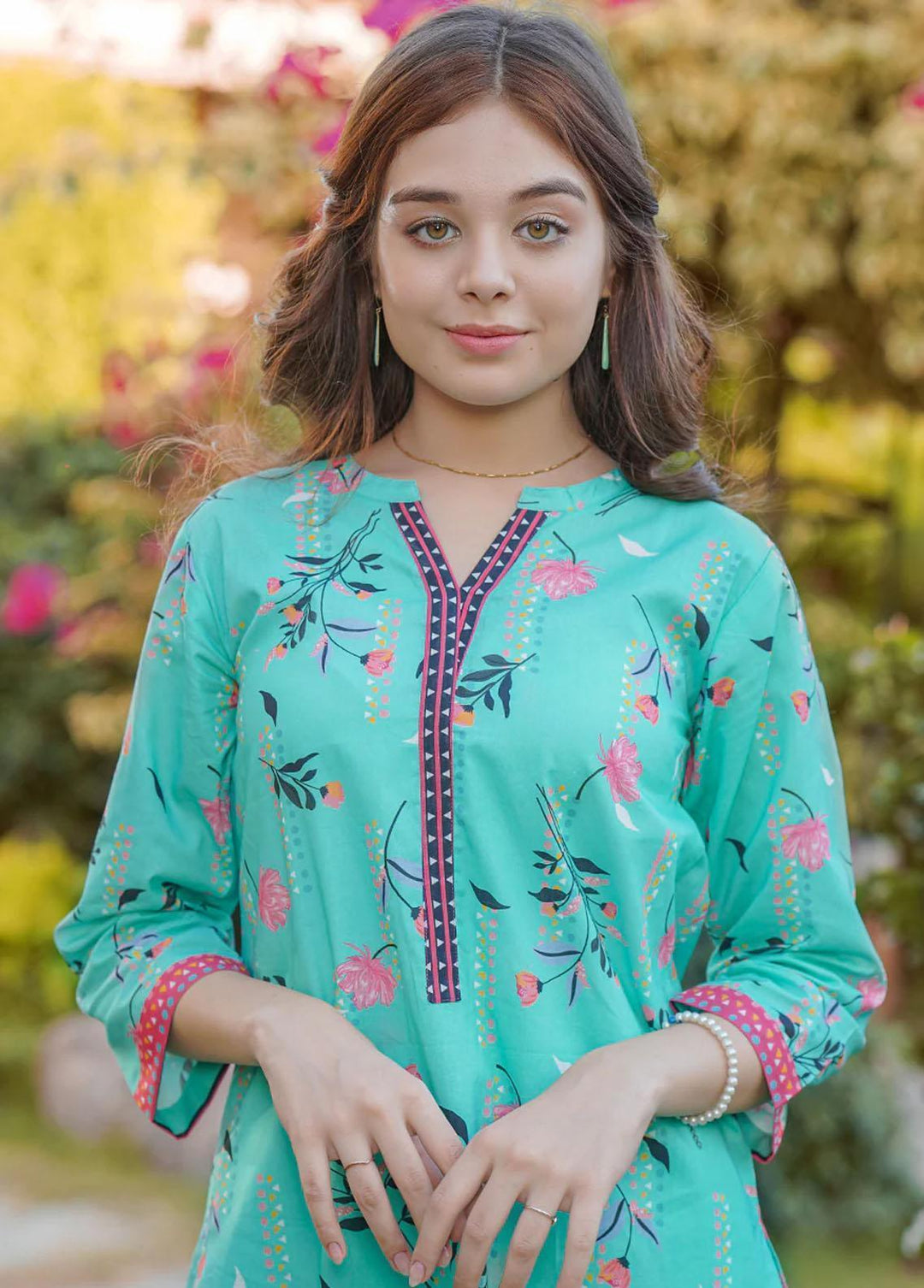 Waniya Pret Printed Lawn 2 Piece WN23RW WKA20-96 ROZY