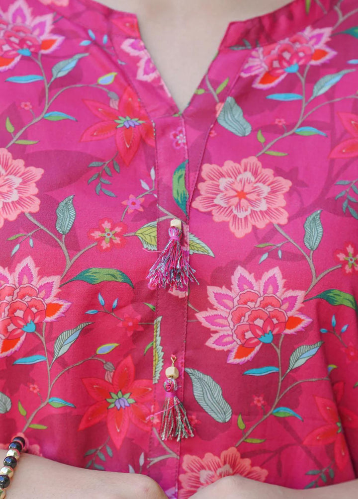 Waniya Pret Printed Lawn 2 Piece WN23RW WKA20-98 MULBERRY HUE