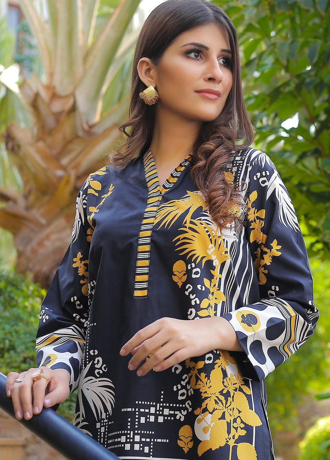 Waniya Casual Pret  Cotton Shirt DOTS PK-217A