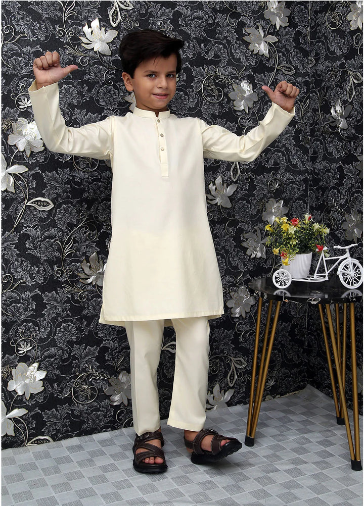 Wearmani Wash n Wear Self Design Boys Kurta Trouser - MKP-044