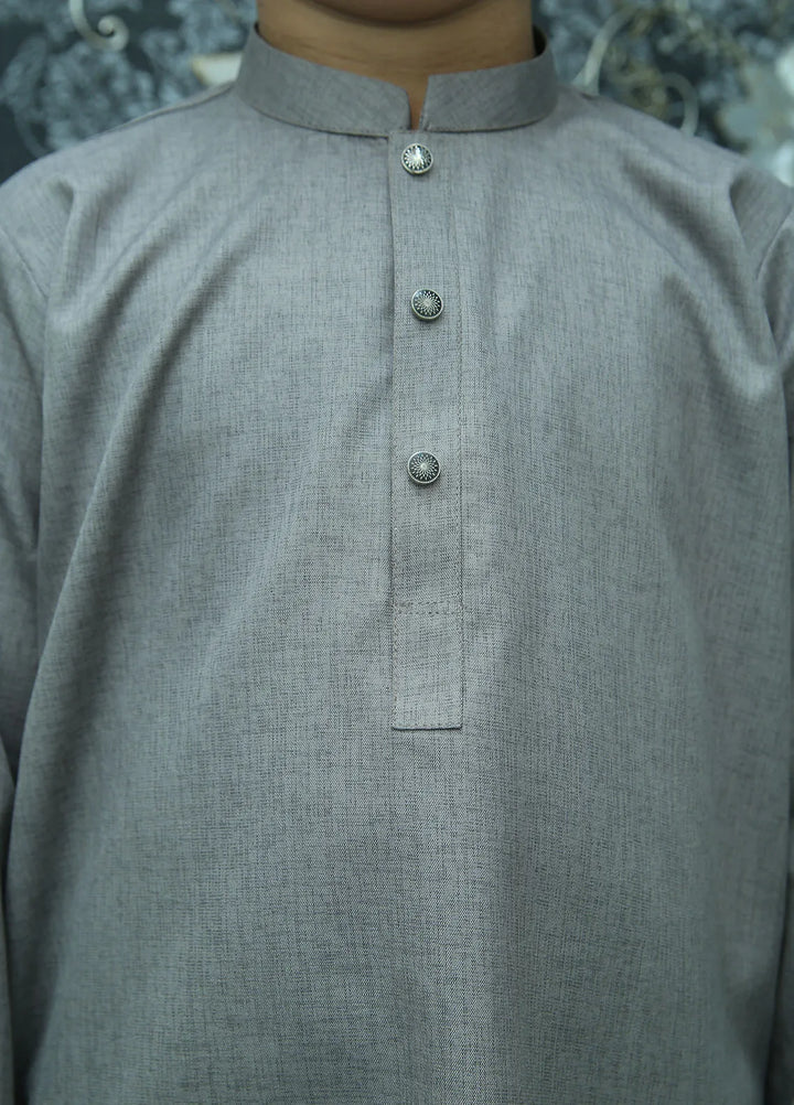 Wearmani Wash n Wear Self Design Boys Kurta Trouser - MKP-057