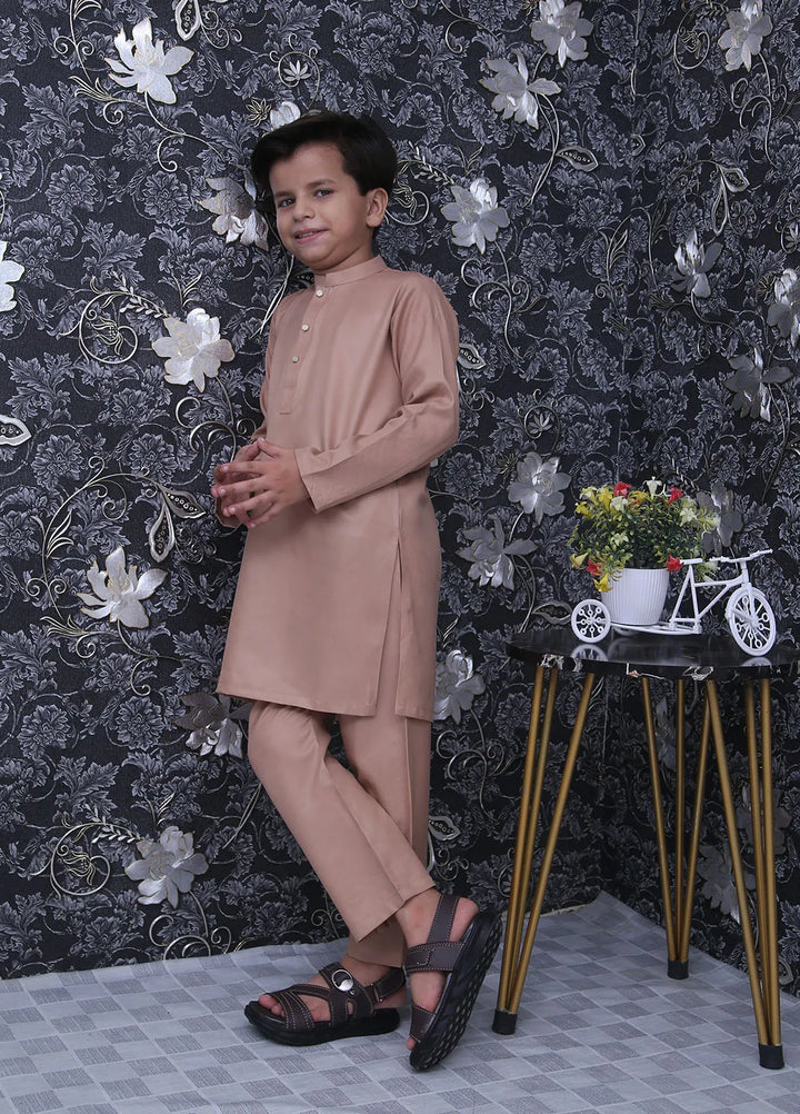 Wearmani Wash n Wear Solid Boys Kurta Trouser - MKP-047