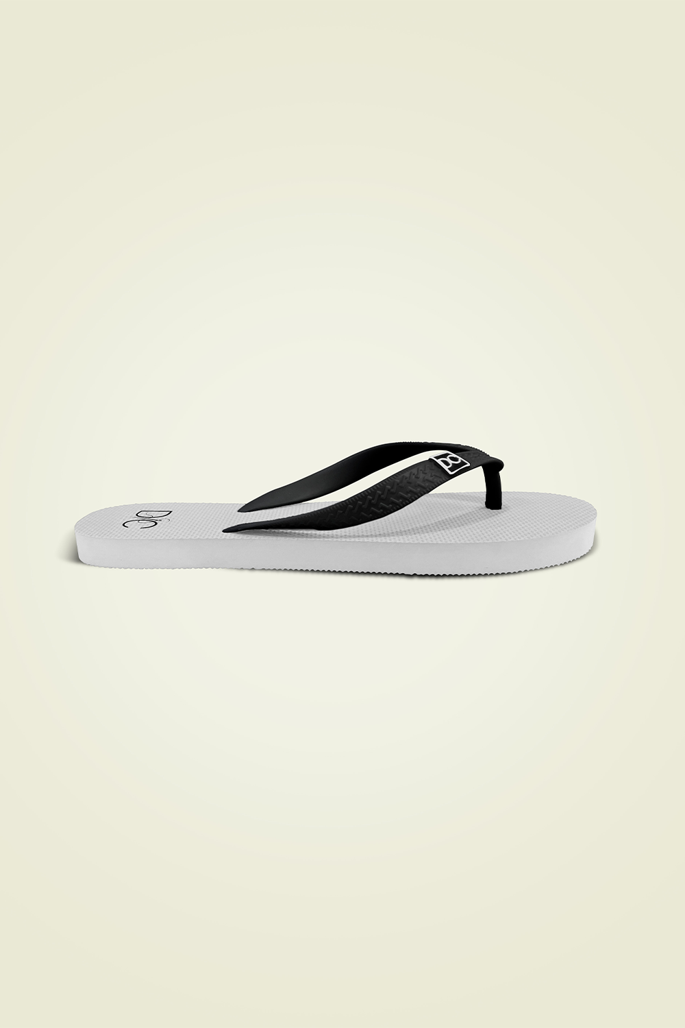 Divinely Crafted Men Flip Flops White MFF-1225-WHT - Summer Collection