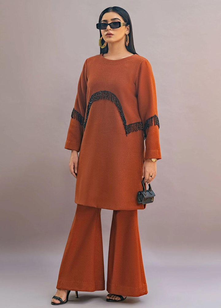 Vanya Luxury Pret  Wool 2 Piece Dress VY21BW WB-05