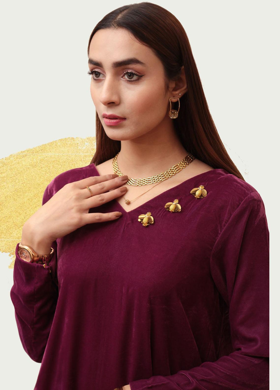 Mor to Go Pret   Kaftan MTM21WH Bariqa