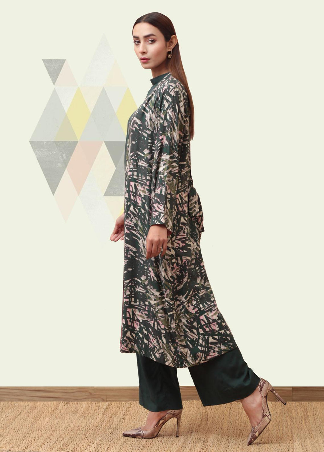 Mor to Go Pret   3 Piece Dress MTM21WH Hamia