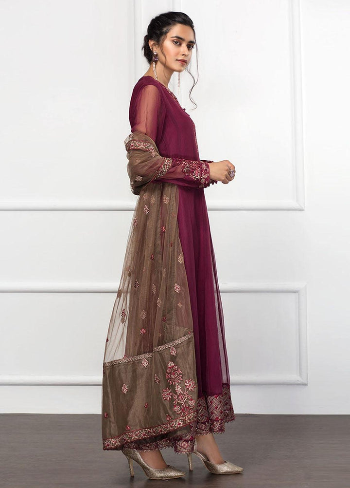 Xenia Formals Pret Embroidered Chiffon 3 Piece Suit CARINA XFR-20-147