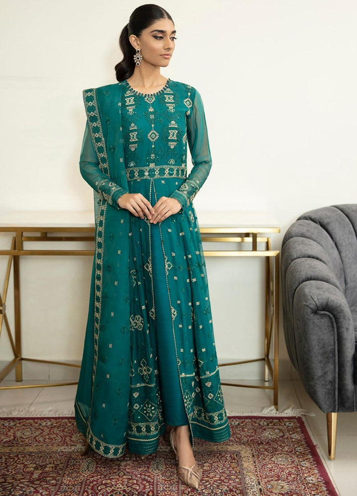 Xenia Formals Pret Embroidered Chiffon 3 Piece Suit GULAISHA XFR-21-302