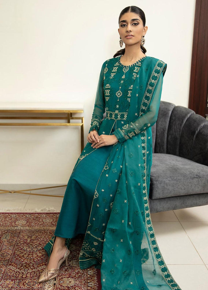 Xenia Formals Pret Embroidered Chiffon 3 Piece Suit GULAISHA XFR-21-302