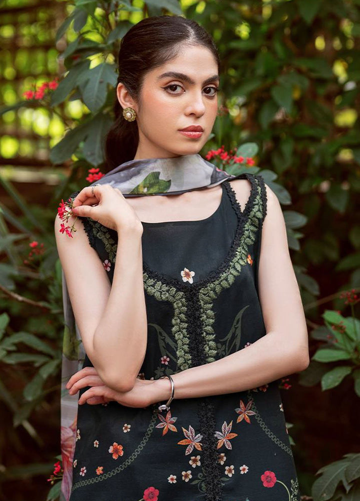 Yakin by Asifa Nabeel Embroidered Lawn Suits Unstitched 3 Piece AN25YL D-11 Elysian - Summer Collection