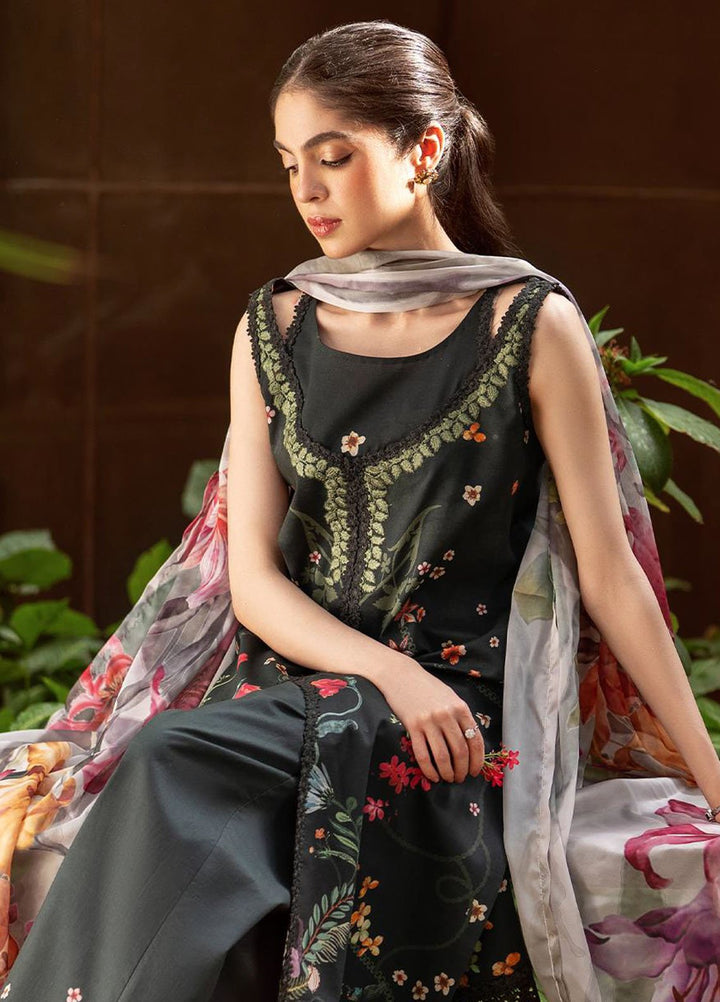 Yakin by Asifa Nabeel Embroidered Lawn Suits Unstitched 3 Piece AN25YL D-11 Elysian - Summer Collection