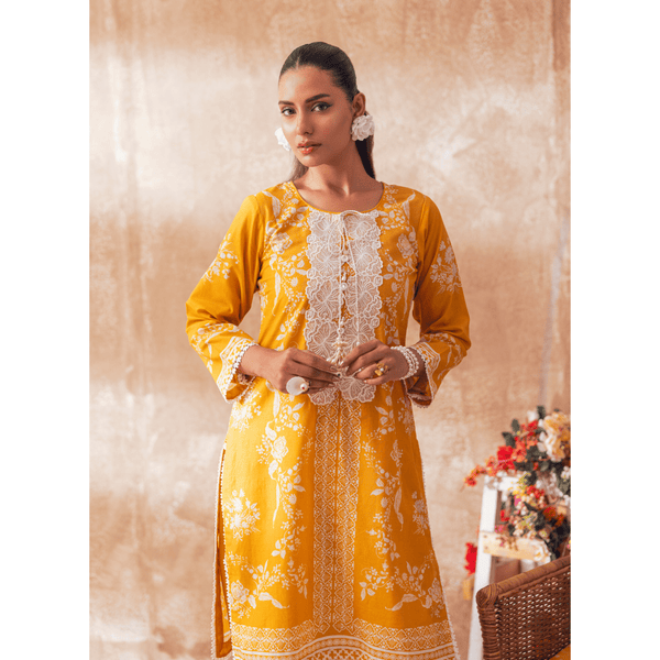 Liyana by Mashra RTW Printed Lawn 2 Piece Suit Yam Casual Collection