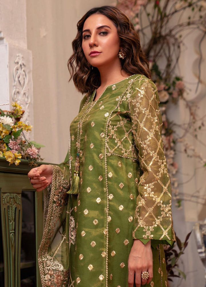 Zaaviay Festive Pret  Raw Silk 3 Piece Suit ZV22PE ZEC22- 012 Anya