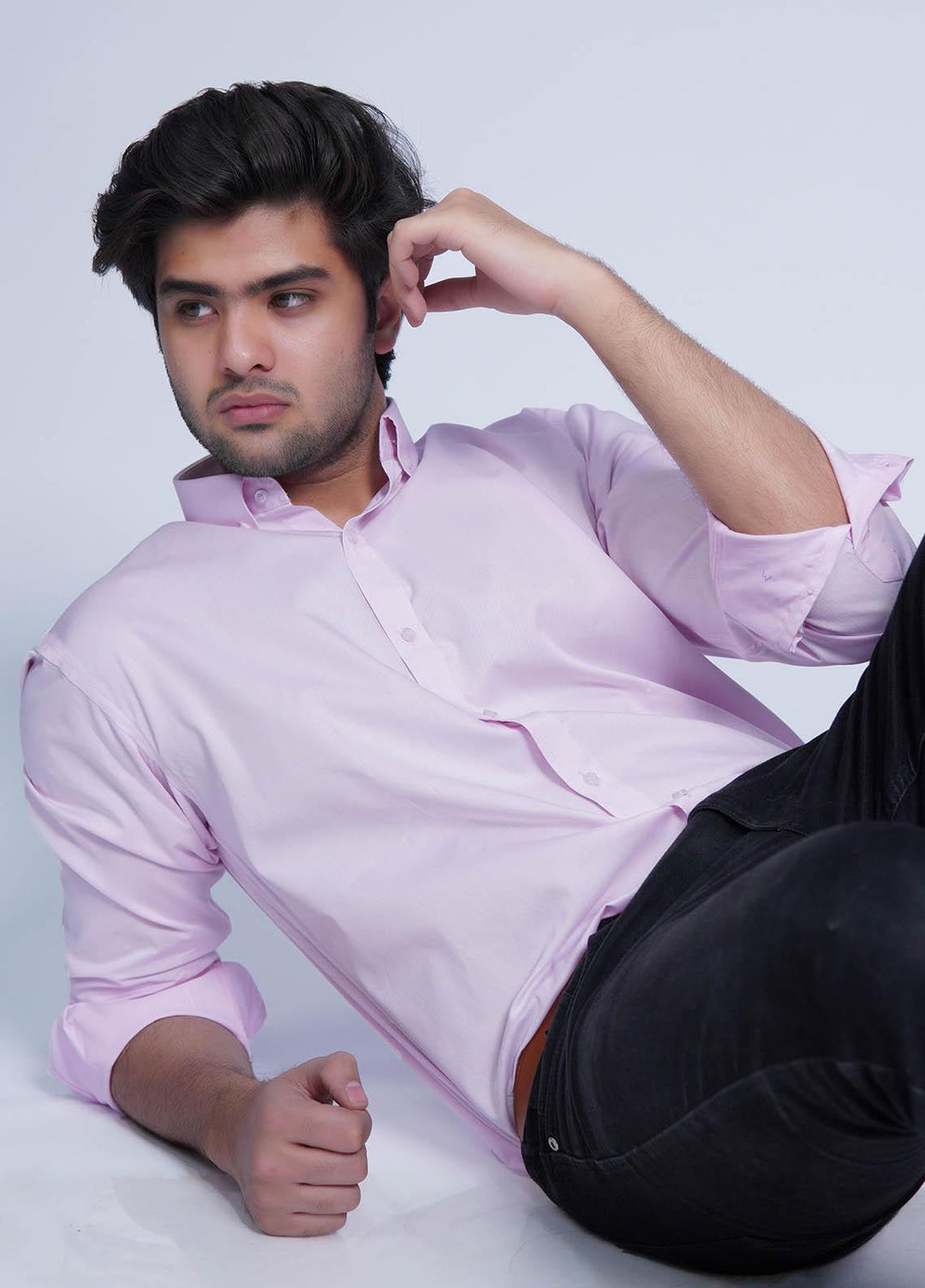 Zaeim Cotton Formal Shirt for Men -  ZM23SH Pink Pearl Shirt