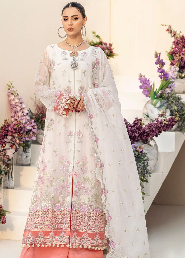 Zainab By Mashq Embroidered Chiffon Suits Unstitched 3 Piece MAQ23Z QFD-0063 Alive - Luxury Collection