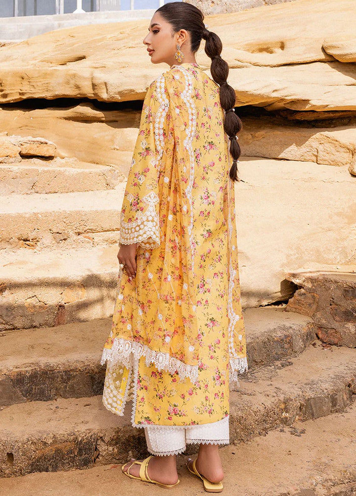 Zainab Chottani Chikankari Lawn Suits Unstitched 3 Piece ZC24CL D-9B Esme - Summer Collection
