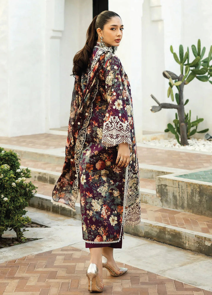 Zainab Chottani Embroidered Chikankari Suits Unstitched 3 Piece ZC25CH D10B Reeya - Summer Collection