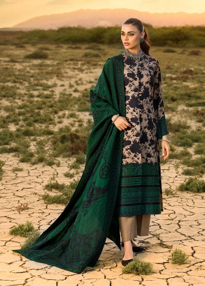 Zainab Chottani Embroidered  Suits Unstitched 3 Piece ZC22W 03 Gulnaaz - Winter Collection